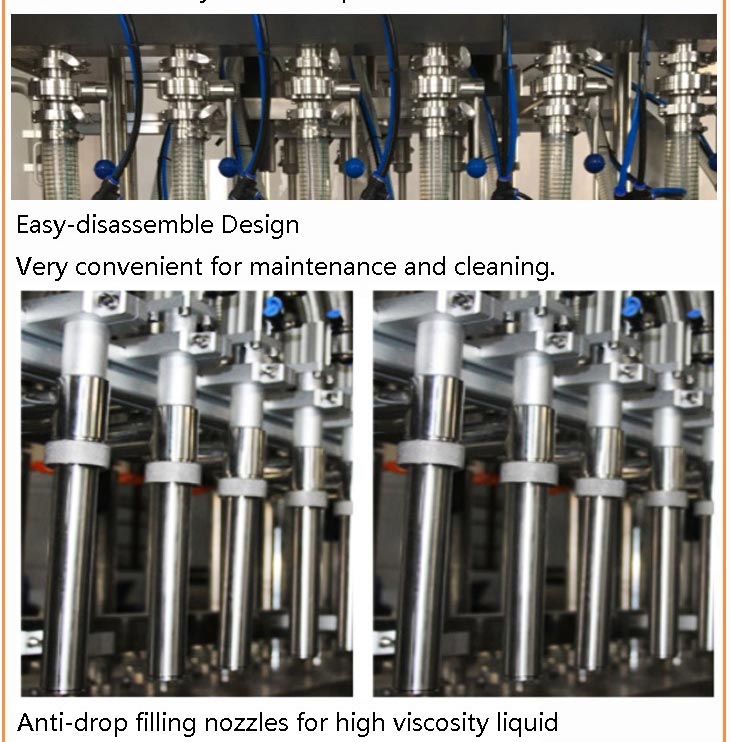 Էժան լրացնելով փաթեթավորմամբ բանկա մեղրով շշալցող սարք