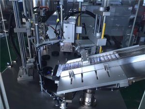 Ուլտրաձայնային կնքումը կոսմետիկ խողովակների լցոնման մեքենան