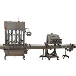 Սեղանի վերևի պերիստալտիկ պոմպի սրվակի միջոցի միացման և կնքման մեքենա